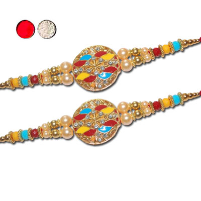 "Stone Studded Rakh.. - Click here to View more details about this Product